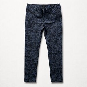 Banana Republic Blue Patterned Pants